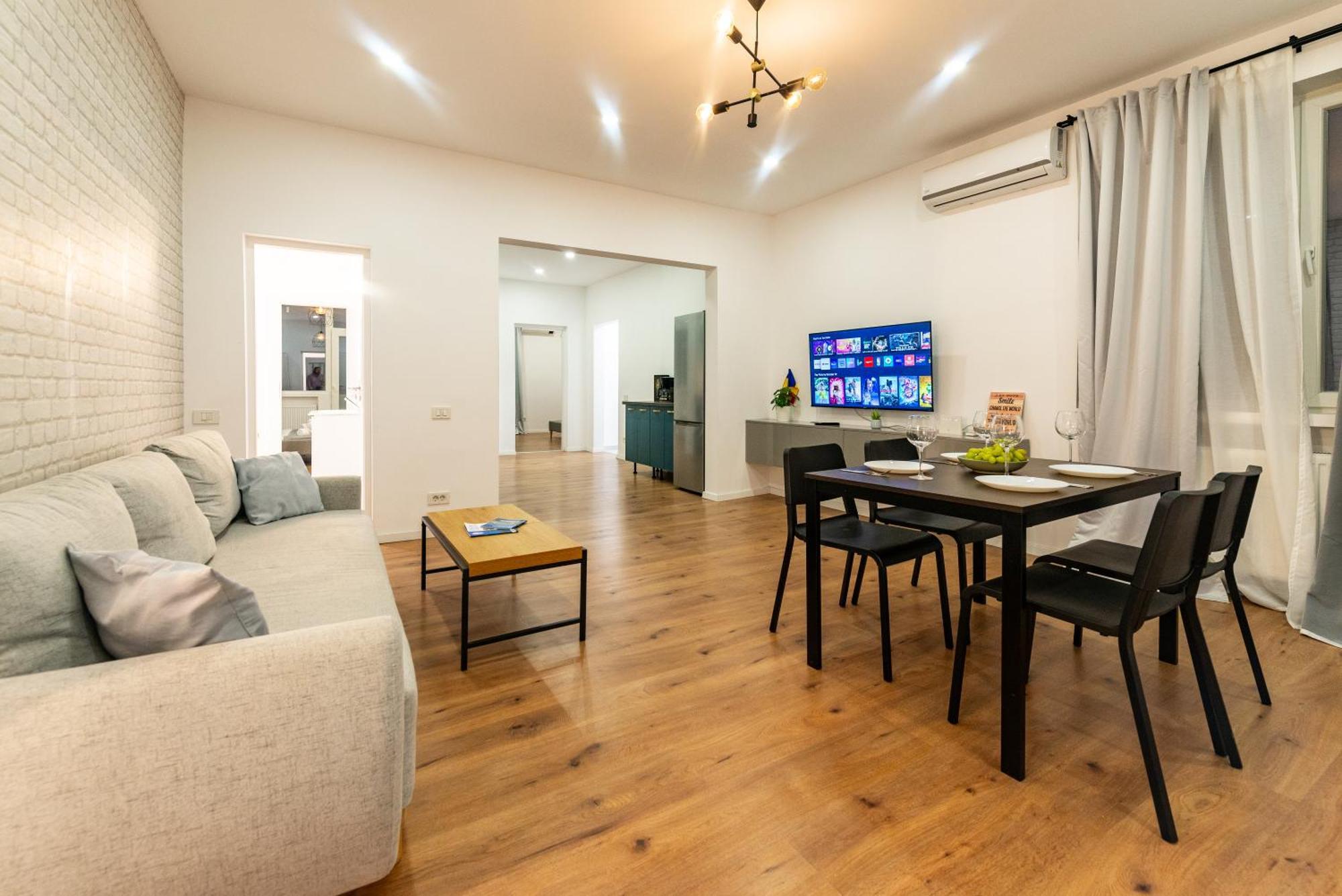 Ultracentral Spacious Apartment 4Br Bükreş Dış mekan fotoğraf