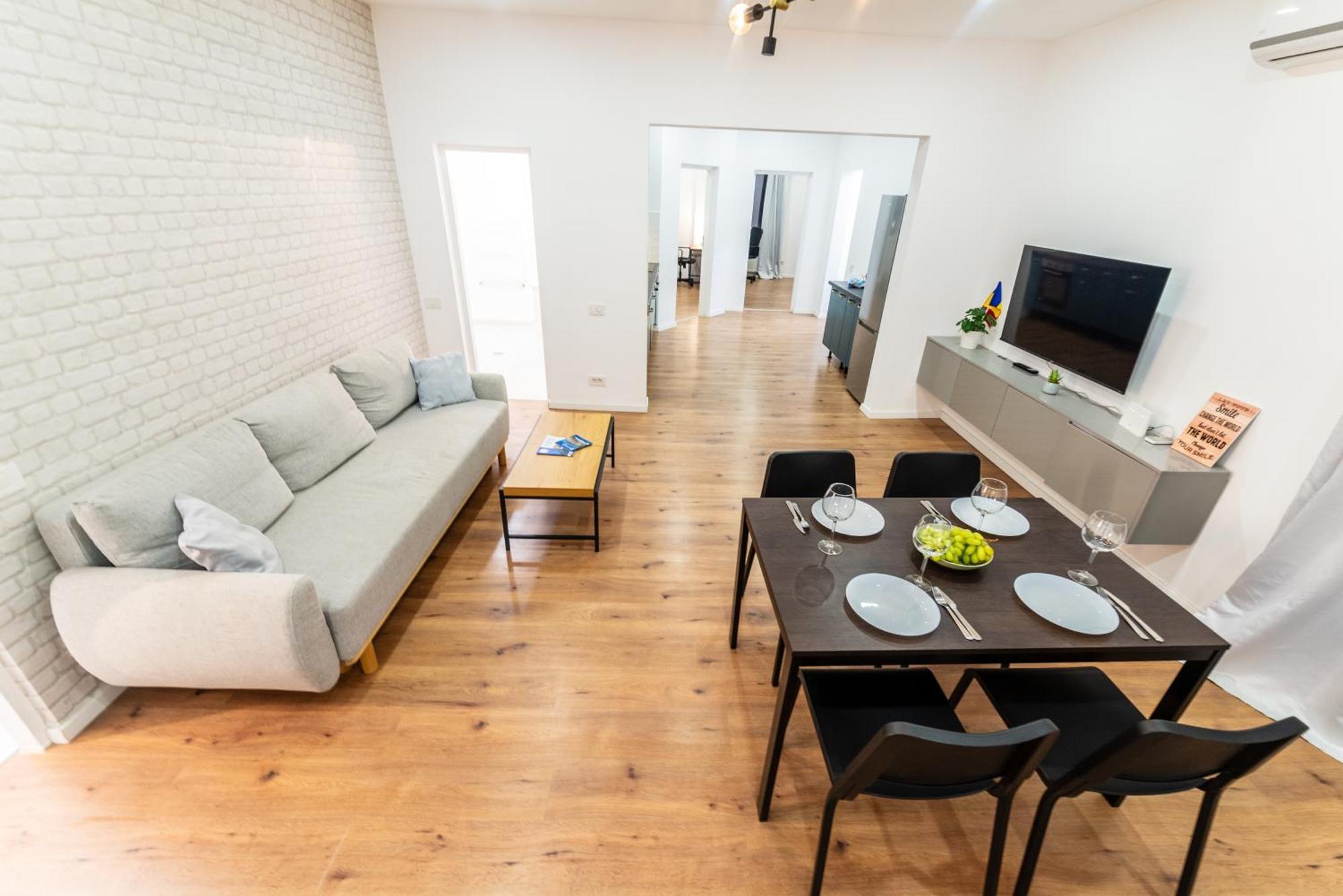Ultracentral Spacious Apartment 4Br Bükreş Dış mekan fotoğraf